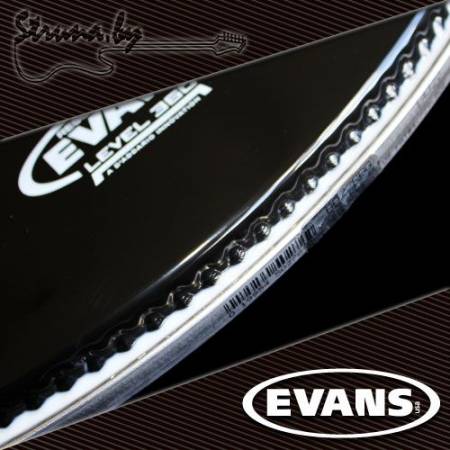 22" резонаторный пластик для бас-барабана Evans BD22RBG Resonant Black
