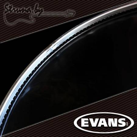 22" резонаторный пластик для бас-барабана Evans BD22RBG Resonant Black