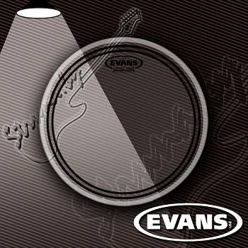 13" пластик для тома/малого барабана Evans TT13EC2S EQ2 Clear