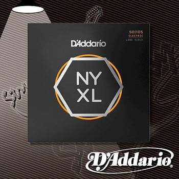 Изображение - Струны для бас-гитары D'addario NYXL50105 - магазин Struna.by
