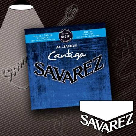 Струны для классической гитары Savarez 510AJ Alliance Cantiga Forte