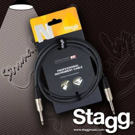 Инструментальный кабель Stagg NGC-3R