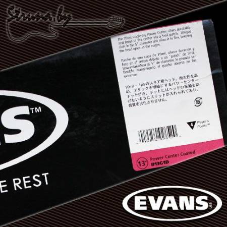 13" пластик для малого барабана Evans B13G1D Power Center