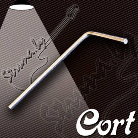 Анкерный ключ Cort 4 мм шестигранный удлиненный