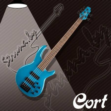 Бас-гитара Cort C5 Deluxe CBL