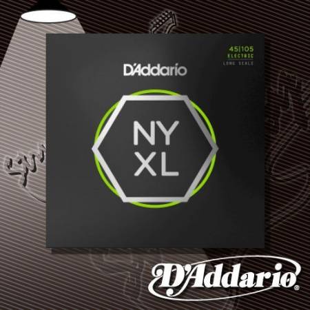 Изображение - Струны для бас-гитары D'addario NYXL45105 - магазин Struna.by