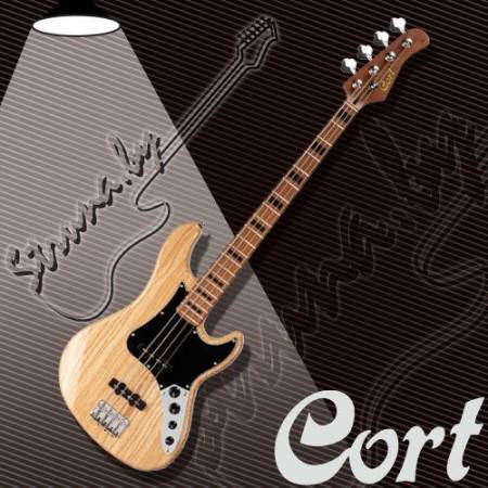 Бас-гитара Cort GB64JJ NAT