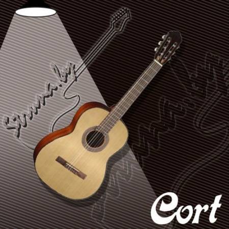 Классическая гитара Cort AC70 W/Bag