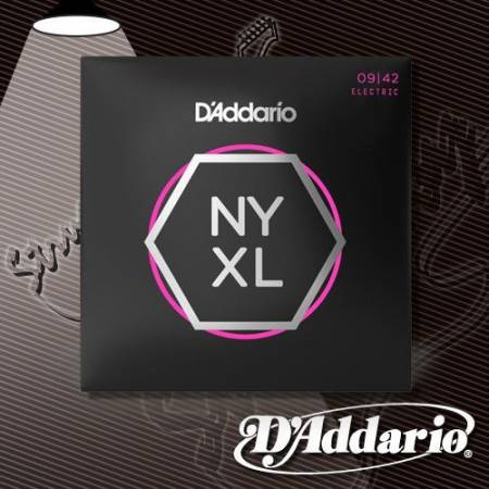 Струны для электрогитары D'Addario NYXL0942