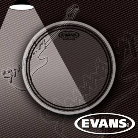 13" пластик для тома/малого барабана Evans TT13EC2S EQ2 Clear