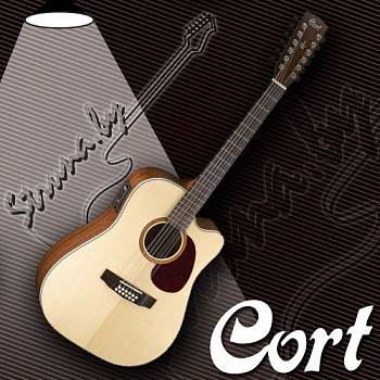 12-струнная электро-акустическая гитара Cort MR710F-12