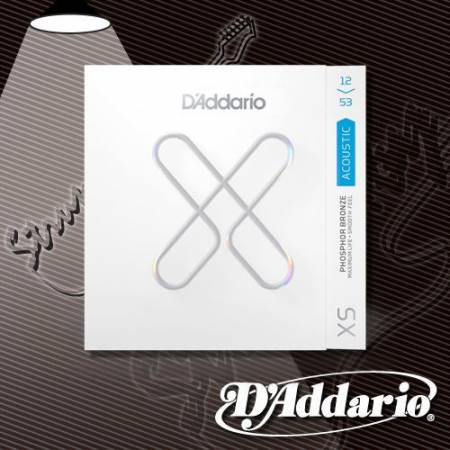 Струны для акустической гитары D'Addario XSAPB1253 Phosphor Bronze