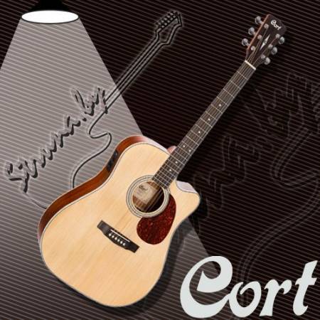 Электроакустическая гитара Cort MR500E OP