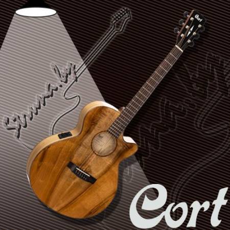 Электроакустическая гитара Cort SFX-Myrtlewood NAT