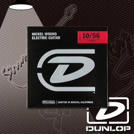 Струны для 7-струнной электрогитары Dunlop DEN1056