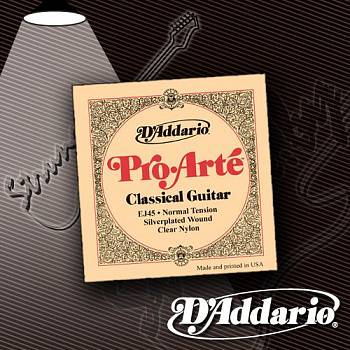 Струны для классической гитары D'Addario EJ45 Pro-Arte Nylon Normal