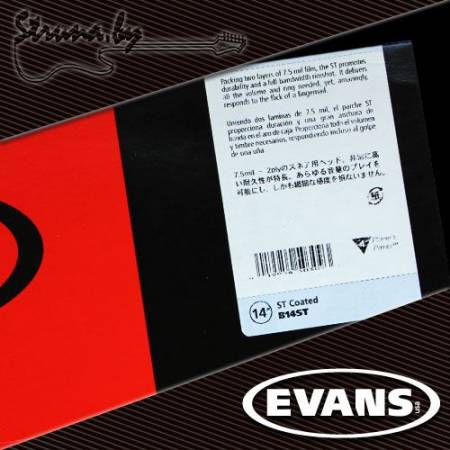 14" пластик для малого барабана Evans B14ST Super Tough