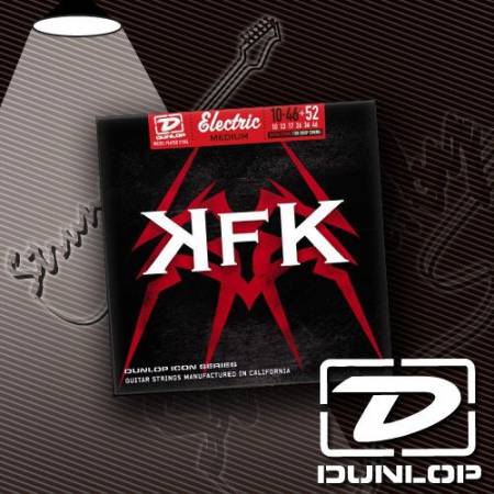 Струны для 7-струнной электрогитары Dunlop KKN1052 KFK Kerry King Icon 10-52