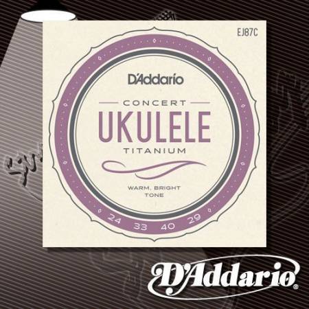 Струны для укулеле D'Addario EJ87C