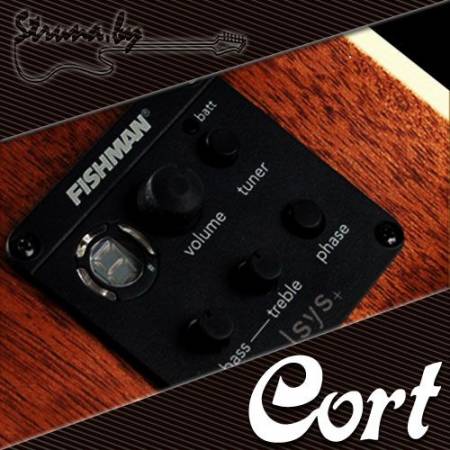 Электро-акустическая гитара Cort AD840CF Standard (в кейсе)