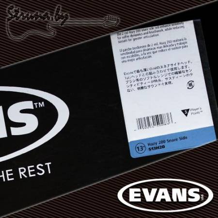 13" резонаторный пластик для малого барабана Evans S13H20 Hazy 200