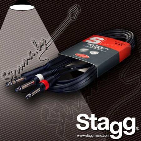 Коммутационный Y-кабель Stagg SYC6/PS2P E