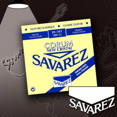 Струны для классической гитары Savarez 500CJ New Cristal Corum Forte