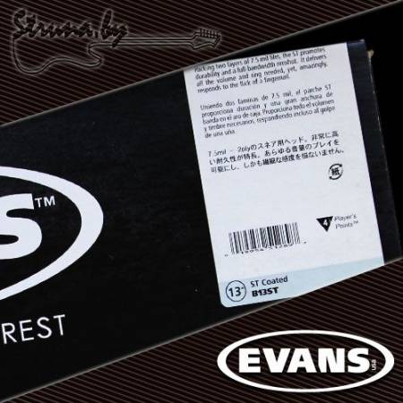 13" пластик для малого барабана Evans B13ST Super Tough