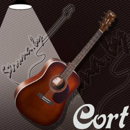 Акустическая гитара Cort Earth70 BR