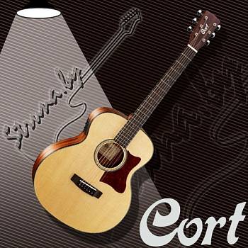 Электроакустическая гитара  Cort Little CJ OP