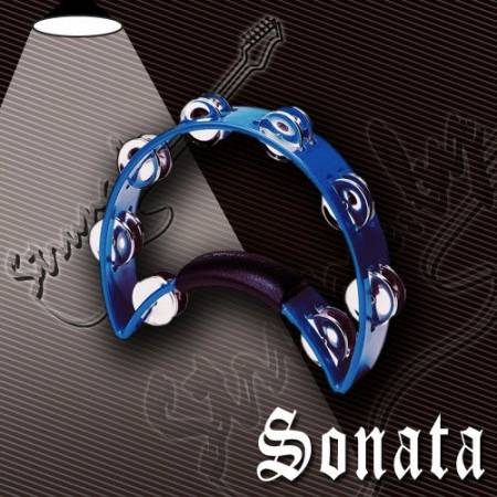 Тамбурин полукруглый Sonata H3 Blue