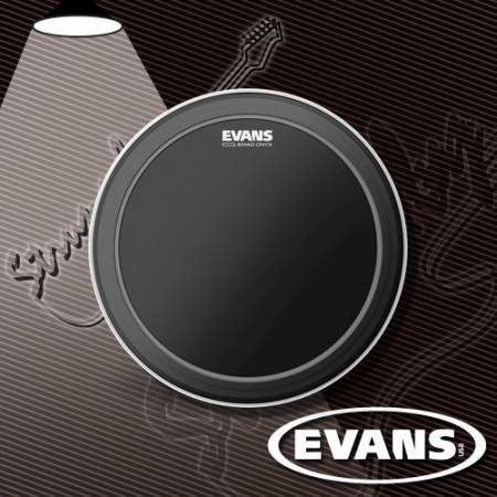 22" пластик для бас-барабана Evans EMAD Onyx BD22EMADONX
