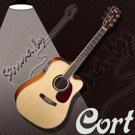 Электроакустическая гитара Cort MR730FX