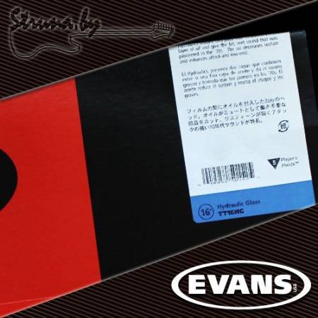 16" пластик для том барабана Evans TT16HG Hydraulic Glass