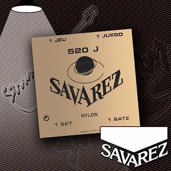 Струны для классической гитары Savarez 520J La Legende Carte Rouge Forte
