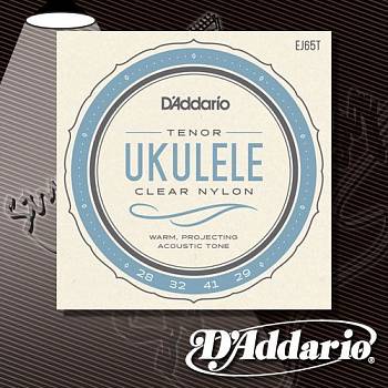 Струны для укулеле D'Addario EJ65T