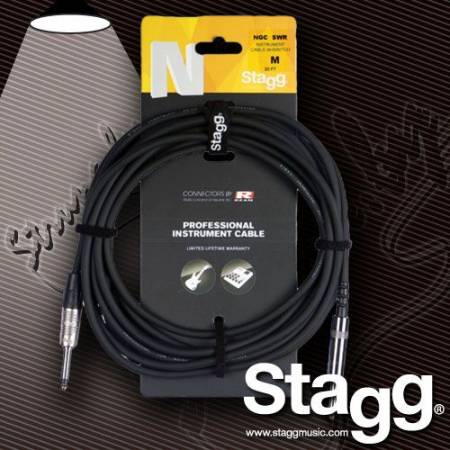 Инструментальный кабель Stagg NGC6SWR