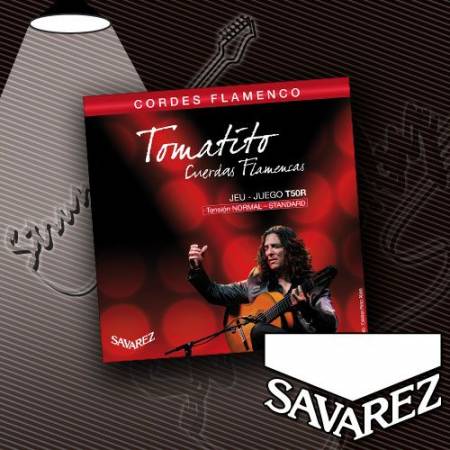 Струны для классической гитары Savarez T50R Tomatito Flamenco Standard