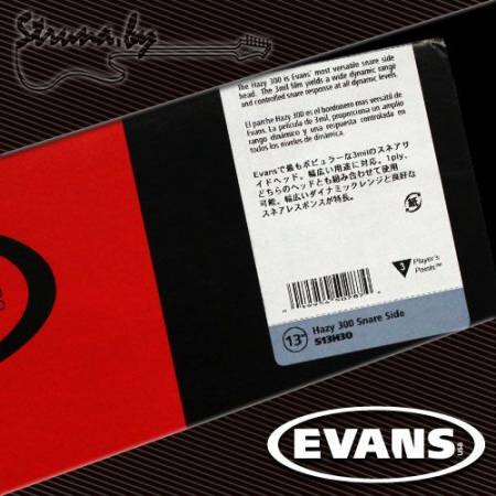13" резонаторный пластик для малого барабана Evans S13H30 Hazy 300