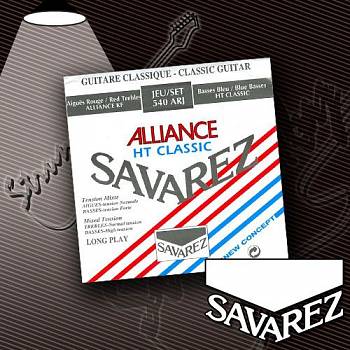 Струны для классической гитары Savarez 540ARJ Alliance TH Classic Mixed