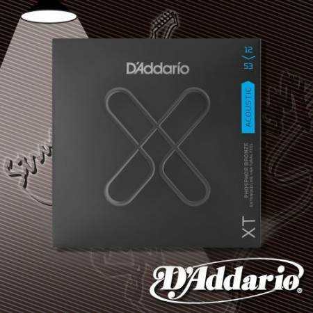 Струны для акустической гитары D'Addario XTAPB1253 Phosphor Bronze