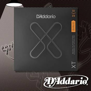 Струны для банджо D'addario XTJ1023