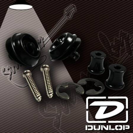 Крепление для ремня (стреплок) Dunlop SLS1033BK