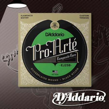 Струны для классической гитары D'Addario EJ-25B Pro-Arte Nylon Flamenco