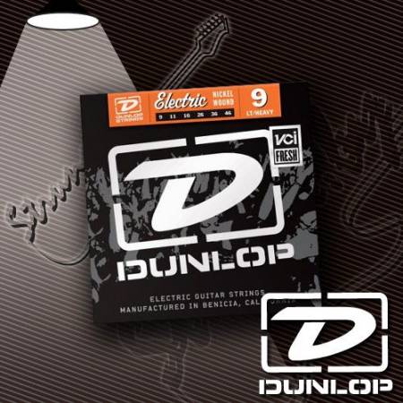 Струны для электрогитары Dunlop DEN0946 Nickel Wound 9-46