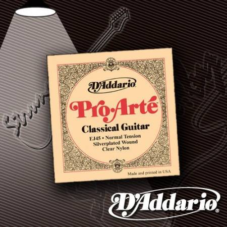 Струны для классической гитары D'Addario EJ45 Pro-Arte Nylon Normal