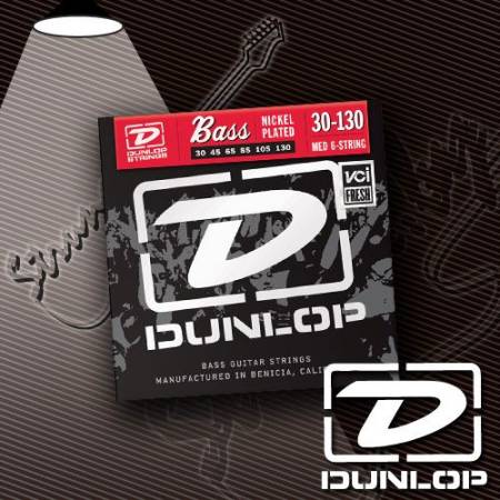Изображение - Струны для 6-струнной бас-гитары Dunlop DBN30130 Nickel Wound 30-130 - магазин Struna.by