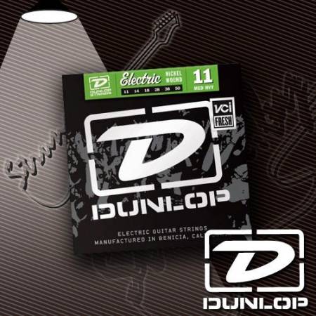 Струны для электрогитары Dunlop DEN1150 Nickel Wound 11-50