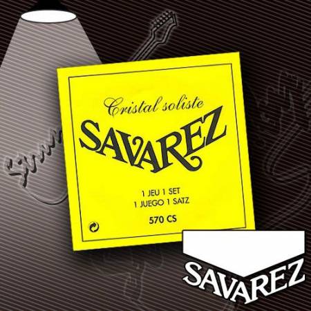 Струны для классической гитары Savarez 570CS Cristal Soliste