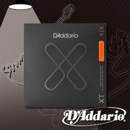 Струны для акустической гитары D'Addario XTAPB1047 Phosphor Bronze